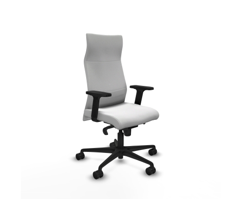 Piqueras y Crespo Albacete direcci?n sincro bali blanco brazos 2D base nailon ruedas 65 nailon