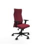 Piqueras y Crespo Albacete direcci?n sincro bali granate brazos 2D base nailon ruedas 65 nailon