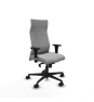 Piqueras y Crespo Albacete direcci?n sincro bali gris claro brazos 1D cromados base nailon ruedas 65 nailon