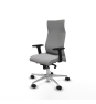 Piqueras y Crespo Albacete direcci?n sincro bali gris claro brazos 2D base aluminio ruedas 65 nailon