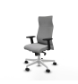 Piqueras y Crespo Albacete direcci?n sincro bali gris claro brazos 2D base blanca ruedas 65 nailon