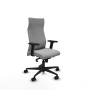 Piqueras y Crespo Albacete direcci?n sincro bali gris claro brazos 2D base nailon ruedas 65 nailon