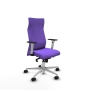 Piqueras y Crespo Albacete direcci?n sincro bali lila brazos 1D blancos base aluminio ruedas 65 nailon