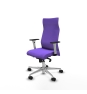 Piqueras y Crespo Albacete direcci?n sincro bali lila brazos 1D blancos base aluminio ruedas 65 nailon