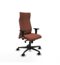 Piqueras y Crespo Albacete direcci?n sincro bali marr?n brazos 1D cromados base nailon ruedas 65 nailon