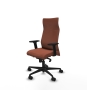 Piqueras y Crespo Albacete direcci?n sincro bali marr?n brazos 2D base nailon ruedas 65 nailon