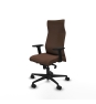 Piqueras y Crespo Albacete direcci?n sincro bali marr?n oscuro brazos 2D base nailon ruedas 65 nailon