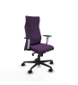 Piqueras y Crespo Albacete direcci?n sincro bali morado brazos 1D blancos base nailon ruedas 65 nailon