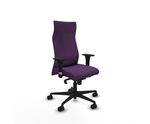 Piqueras y Crespo Albacete direcci?n sincro bali morado brazos 1D cromados base nailon ruedas 65 nailon