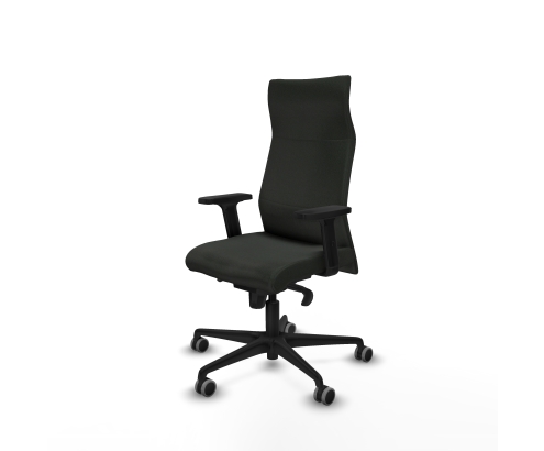 Piqueras y Crespo Albacete direcci?n sincro bali negro brazos 2D base nailon ruedas 65 engomadas