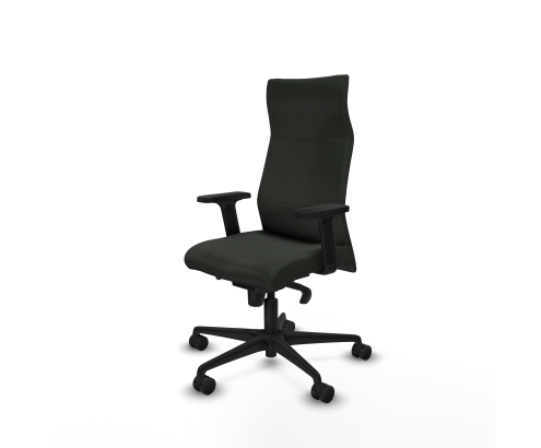 Piqueras y Crespo Albacete direcci?n sincro bali negro brazos 2D base nailon ruedas 65 nailon