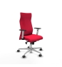 Piqueras y Crespo Albacete direcci?n sincro bali rojo brazos 1D blancos base aluminio ruedas 65 engomadas