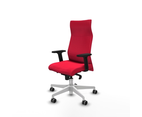 Piqueras y Crespo Albacete direcci?n sincro bali rojo brazos 2D base blanca ruedas 65 engomadas
