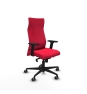 Piqueras y Crespo Albacete direcci?n sincro bali rojo brazos 2D base nailon ruedas 65 engomadas