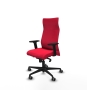 Piqueras y Crespo Albacete direcci?n sincro bali rojo brazos 2D base nailon ruedas 65 engomadas