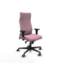 Piqueras y Crespo Albacete direcci?n sincro bali rosa brazos 1D cromados base nailon ruedas 65 engomadas
