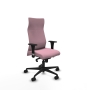 Piqueras y Crespo Albacete direcci?n sincro bali rosa brazos 1D cromados base nailon ruedas 65 nailon