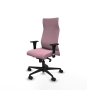 Piqueras y Crespo Albacete direcci?n sincro bali rosa brazos 1D cromados base nailon ruedas 65 nailon