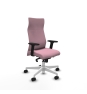 Piqueras y Crespo Albacete direcci?n sincro bali rosa brazos 2D base blanca ruedas 65 nailon