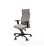 Piqueras y Crespo Albacete direcci?n sincro similpiel blanco brazos 2D base nailon ruedas 65 engomadas