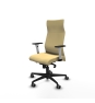 Piqueras y Crespo Albacete direcci?n sincro similpiel crema brazos 1D blancos base nailon ruedas 65 engomadas