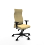 Piqueras y Crespo Albacete direcci?n sincro similpiel crema brazos 1D cromados base nailon ruedas 65 nailon
