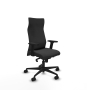 Piqueras y Crespo Albacete direcci?n sincro similpiel gris oscuro brazos 2D base nailon ruedas 65 nailon