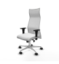 Piqueras y Crespo Albacete malla sincro malla blanca bali blanco brazos 1D base aluminio ruedas 65 mm nailon