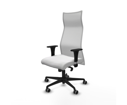 Piqueras y Crespo Albacete malla sincro malla blanca bali blanco brazos 1D base nailon ruedas 65mm engomadas