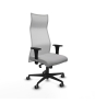 Piqueras y Crespo Albacete malla sincro malla blanca bali gris claro brazos 1D base nailon ruedas 65mm engomadas
