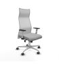 Piqueras y Crespo Albacete malla sincro malla blanca bali gris claro brazos blancos base aluminio ruedas 65mm engomadas