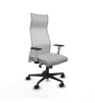 Piqueras y Crespo Albacete malla sincro malla blanca bali gris claro brazos blancos base nailon ruedas 65 mm nailon