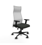 Piqueras y Crespo Albacete malla sincro malla blanca bali negro brazos 2D base nailon ruedas 65 mm nailon