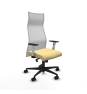 Piqueras y Crespo Albacete malla sincro malla blanca similpiel crema brazos blancos base nailon ruedas 65 mm nailon