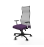 Piqueras y Crespo Albacete malla sincro malla gris bali morado brazos blancos base nailon ruedas 65mm engomadas