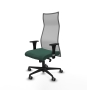 Piqueras y Crespo Albacete malla sincro malla gris bali verde botella brazos 1D base nailon ruedas 65mm engomadas