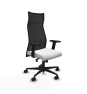 Piqueras y Crespo Albacete malla sincro malla negra bali blanco brazos 2D base nailon ruedas 65 mm nailon