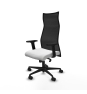 Piqueras y Crespo Albacete malla sincro malla negra bali blanco brazos 2D base nailon ruedas 65 mm nailon