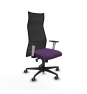 Piqueras y Crespo Albacete malla sincro malla negra bali morado brazos blancos base nailon ruedas 65mm engomadas