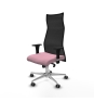 Piqueras y Crespo Albacete malla sincro malla negra bali rosa brazos 1D base aluminio ruedas 65mm engomadas