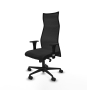 Piqueras y Crespo Albacete malla sincro malla negra similpiel negro brazos 1D base nailon ruedas 65 mm nailon