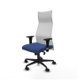 Piqueras y Crespo Albacete malla XL sincro malla blanca bali azul marino brazos 1D base nailon ruedas 65mm nailon