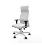 Piqueras y Crespo Albacete malla XL sincro malla blanca bali blanco brazos 1D base blanca ruedas 65mm nailon