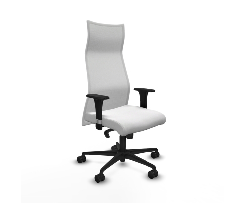 Piqueras y Crespo Albacete malla XL sincro malla blanca bali blanco brazos 1D base nailon ruedas 65mm nailon