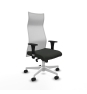 Piqueras y Crespo Albacete malla XL sincro malla blanca bali negro brazos 1D base blanca ruedas 65mm nailon