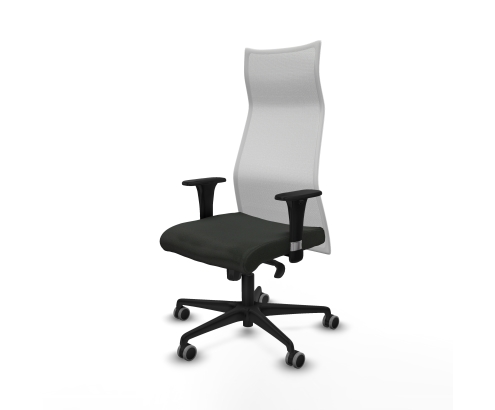 Piqueras y Crespo Albacete malla XL sincro malla blanca bali negro brazos 1D base nailon ruedas 65mm engomadas