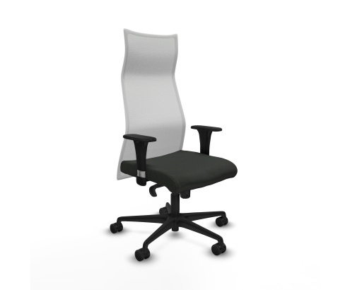 Piqueras y Crespo Albacete malla XL sincro malla blanca bali negro brazos 1D base nailon ruedas 65mm nailon