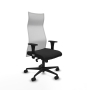 Piqueras y Crespo Albacete malla XL sincro malla blanca similpiel negro brazos 1D base nailon ruedas 65mm nailon