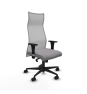 Piqueras y Crespo Albacete malla XL sincro malla gris similpiel gris brazos 1D base nailon ruedas 65mm nailon