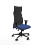 Piqueras y Crespo Albacete malla XL sincro malla negra bali azul marino brazos 1D base nailon ruedas 65mm nailon